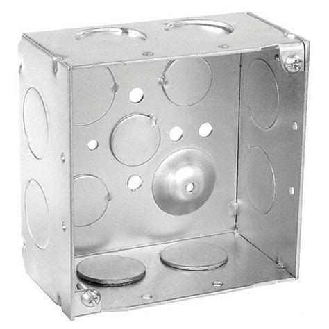 4 inch junction box cover with 3 4 knockout|RACO 231 4SQ 2.